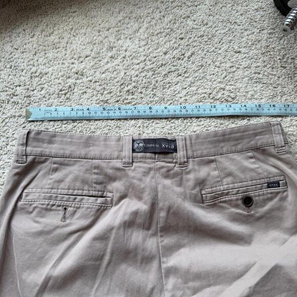 BRAX Ernesto Dress Pants Men 34 X 31 Stretch Beige Straight Leg Casual Formal - Picture 6 of 13